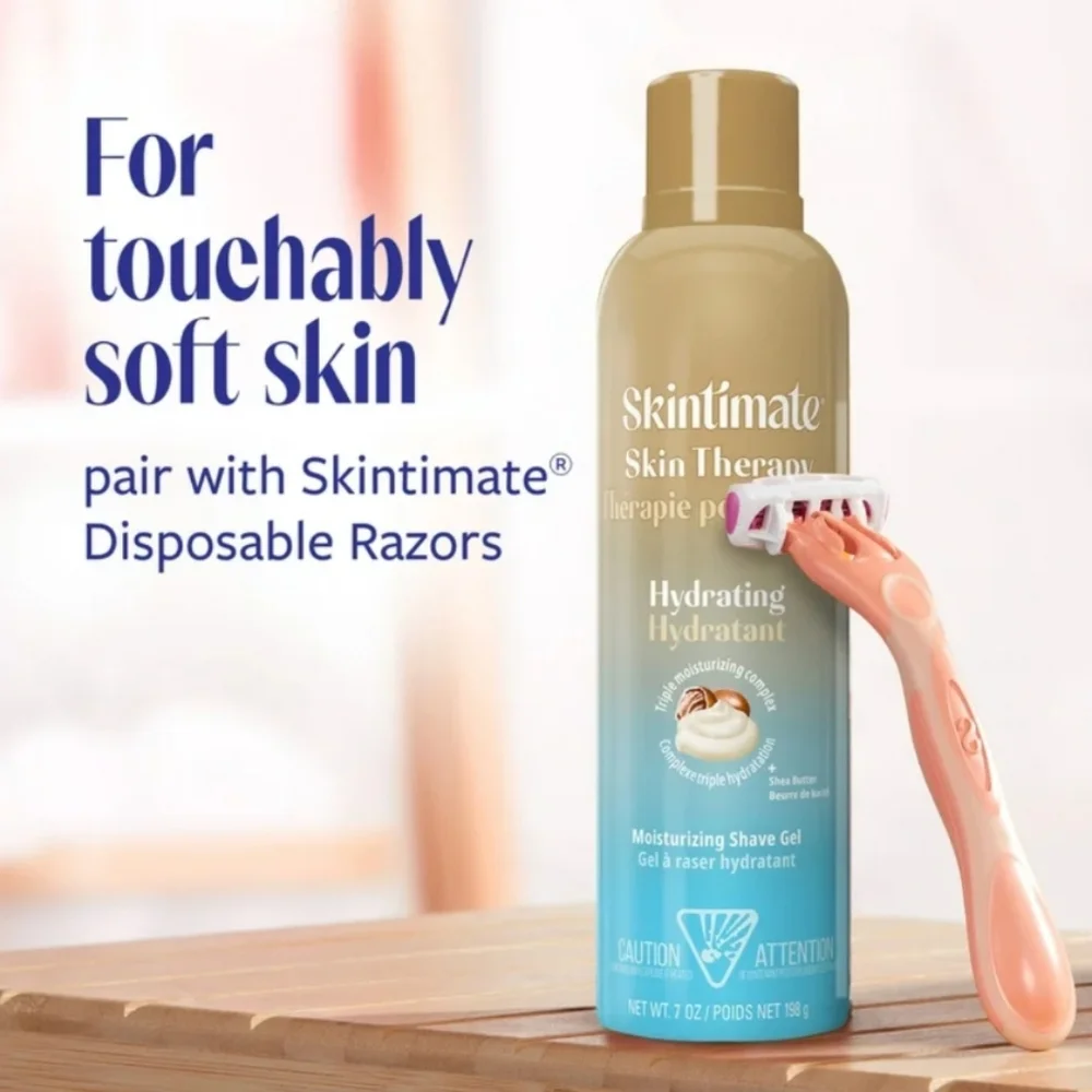 Skintimate Skin Therapy Hydrating Shave Gel New